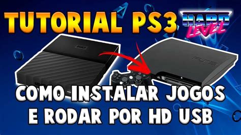 como colocar jogos no hd externo ps3 desbloqueado